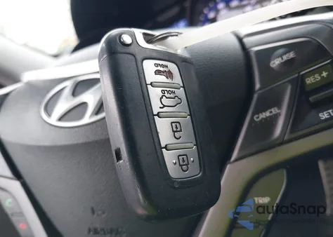 2014 Hyundai Veloster Turbo W/Blue из США, поврежденный, VIN KMHTC6AE6EU206856